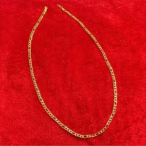 Iodized gold plated necklace